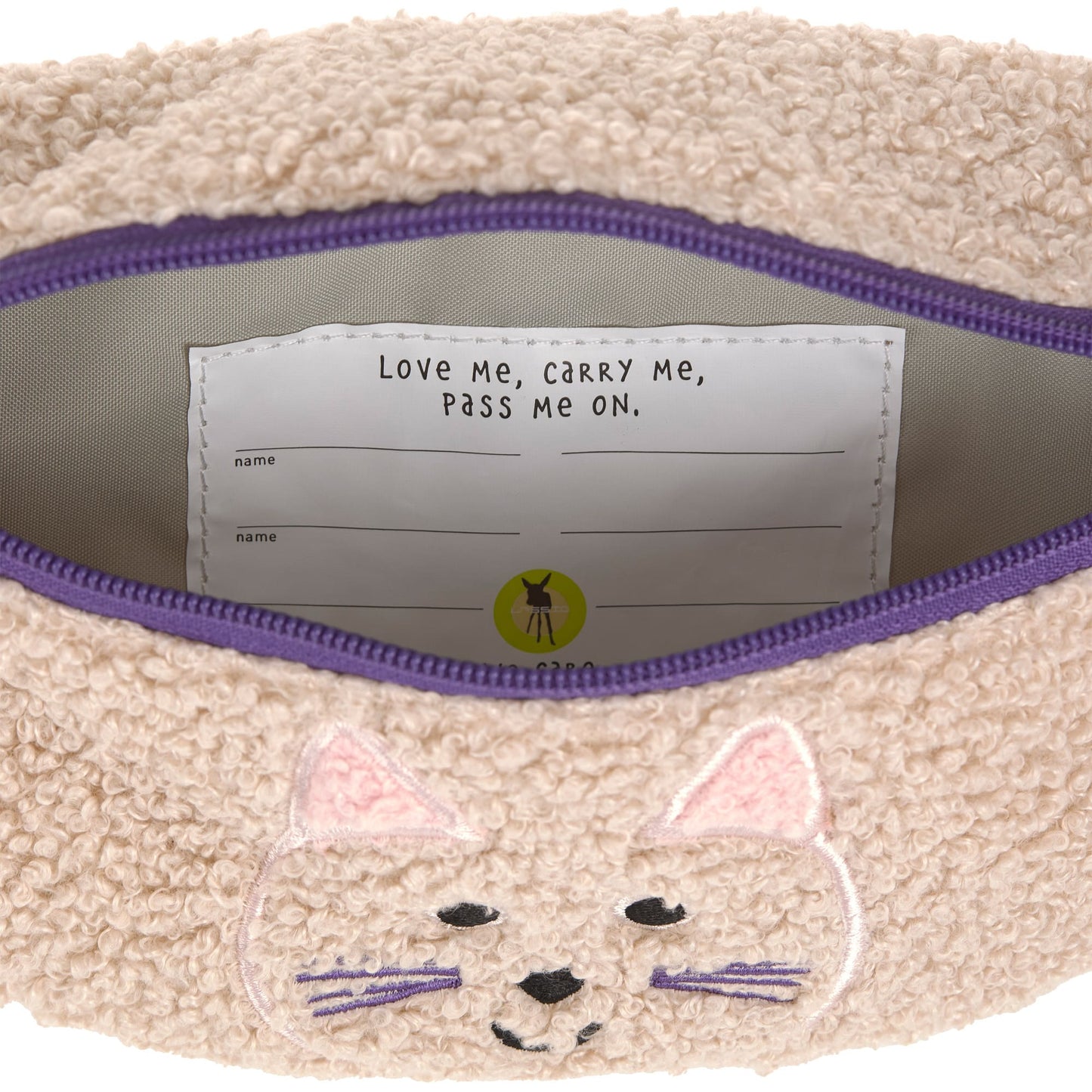 Lässig Bauchtasche Kinder Tiny Team Katze