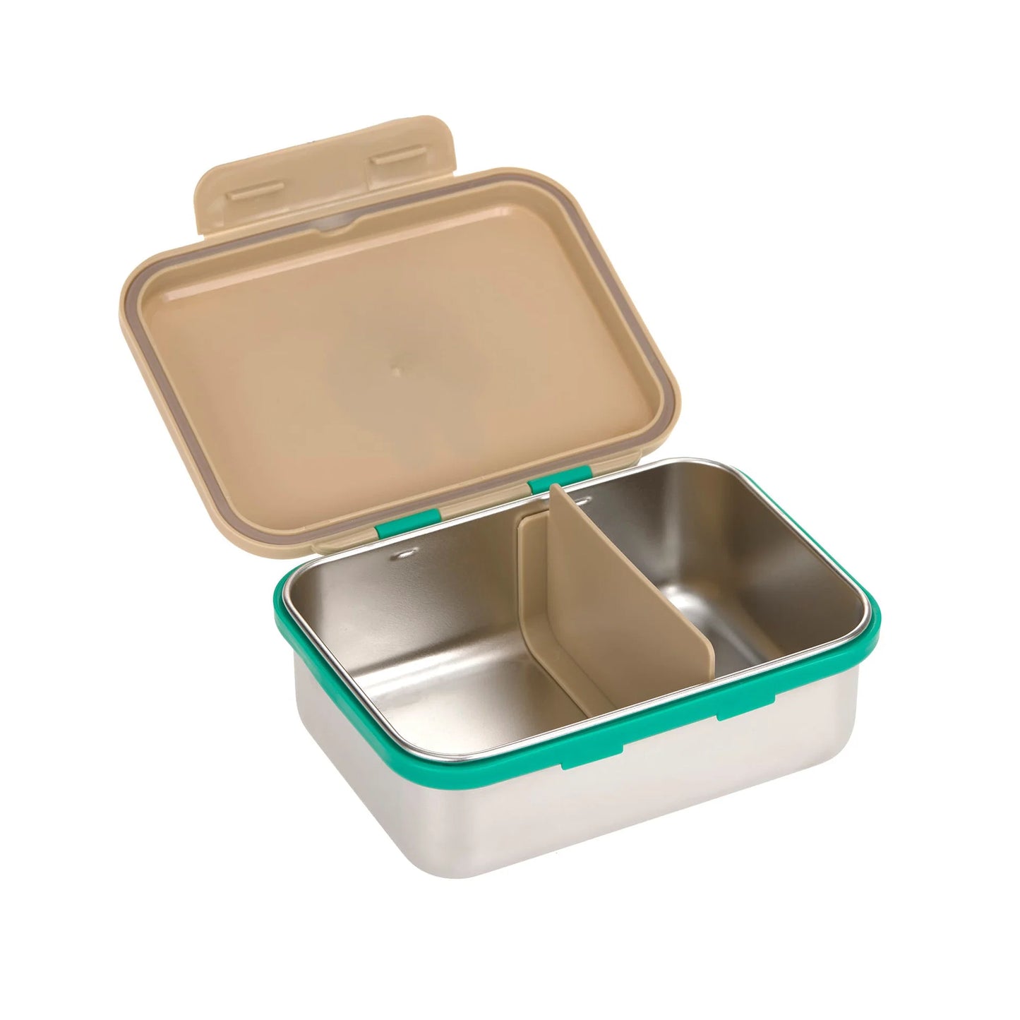 Brotdose Kinder - Edelstahl Lunchbox, Happy Trails Frosch