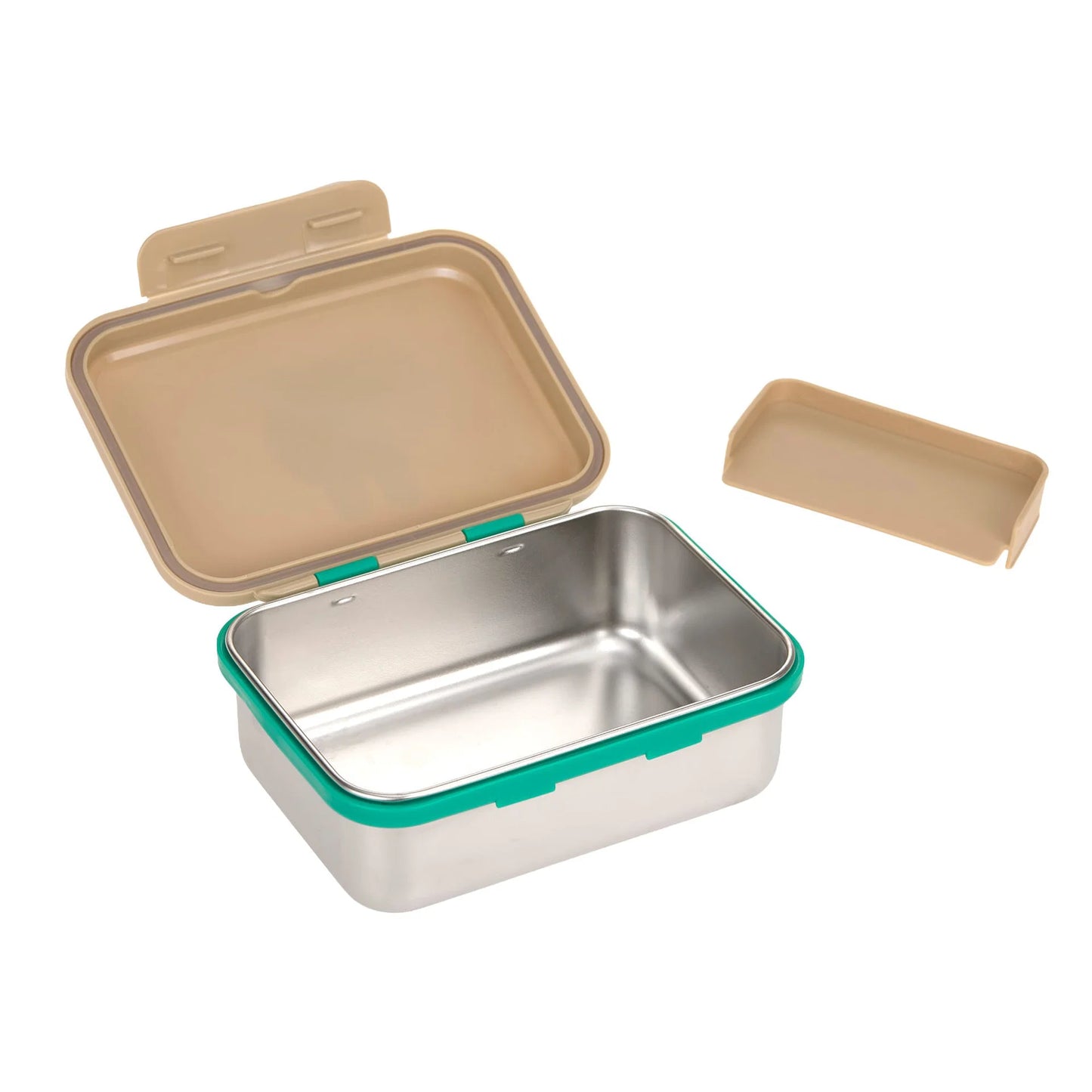 Brotdose Kinder - Edelstahl Lunchbox, Happy Trails Frosch