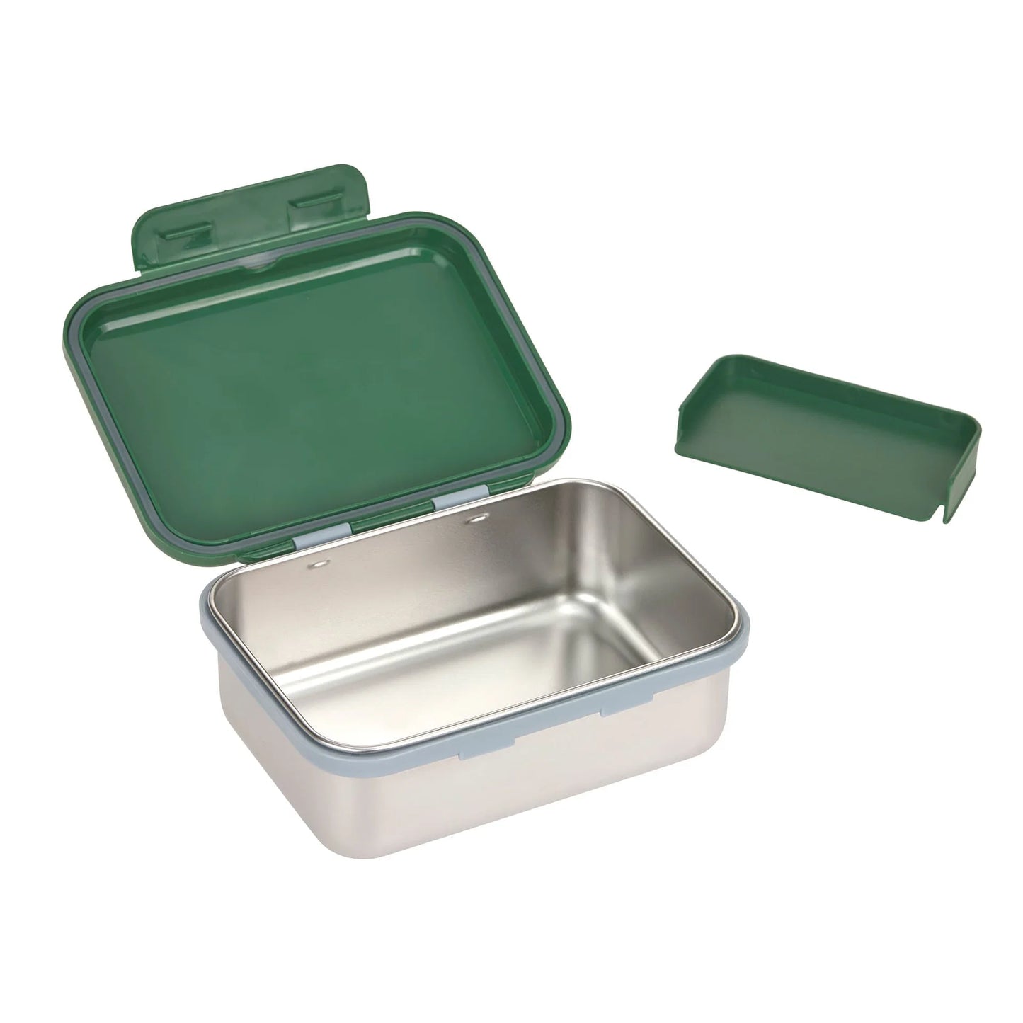 Brotdose Kinder - Edelstahl Lunchbox, Happy Fruits Zitrone