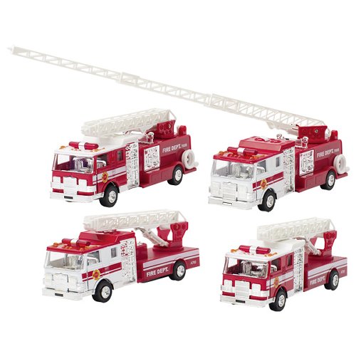 Feuerwehr mit Licht und Geräusch, sortiert