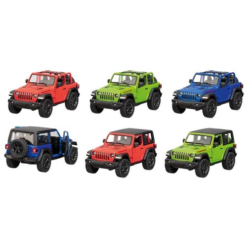 Jeep Wrangler (2018), Spritzguss, sortiert