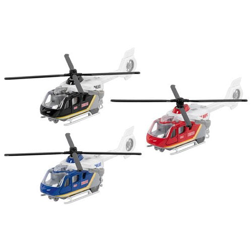 Hubschrauber mit Geräusch, Spritzguss, sortiert