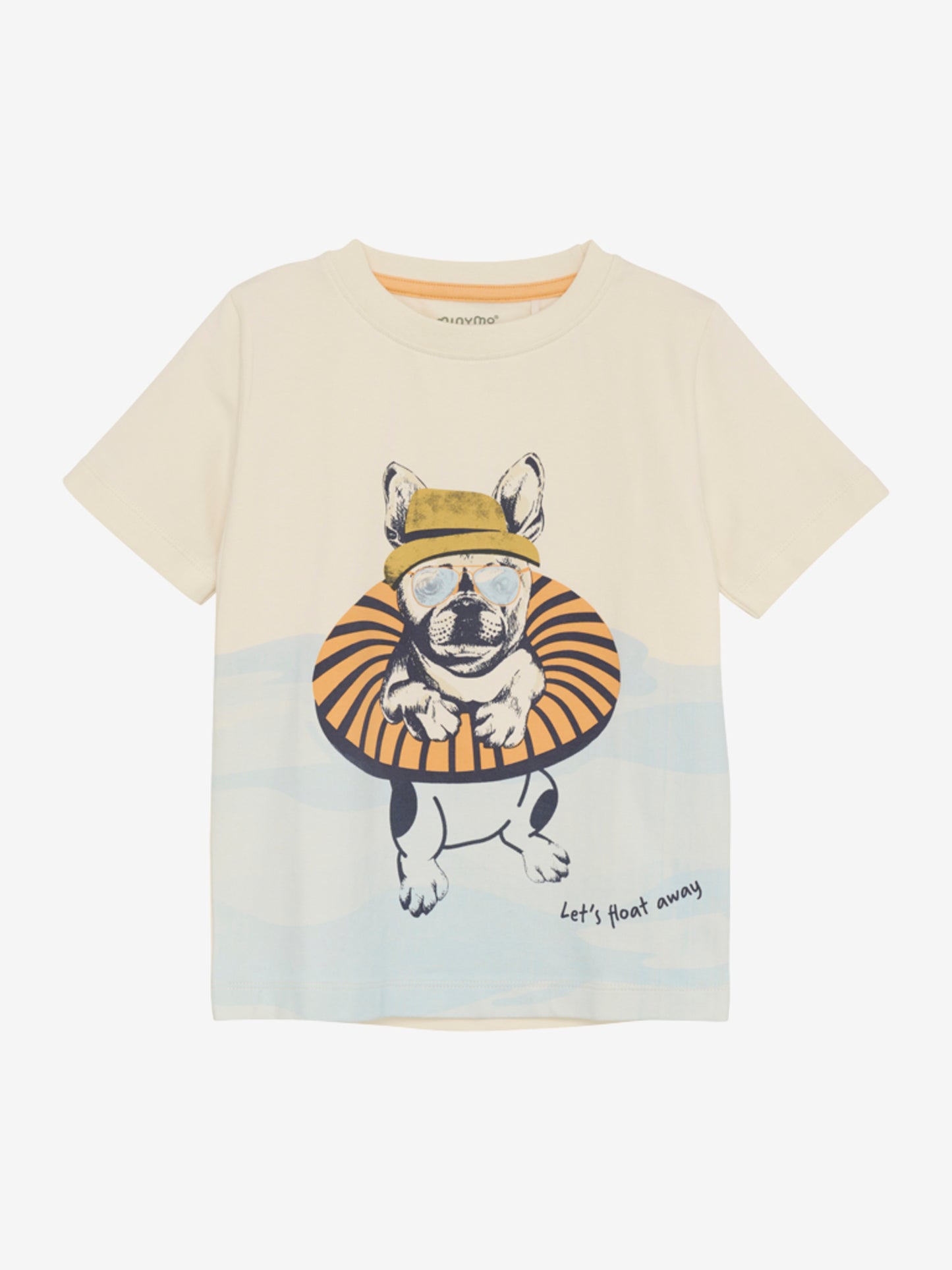 T-Shirt Frensh Bulldog im Schwimmring