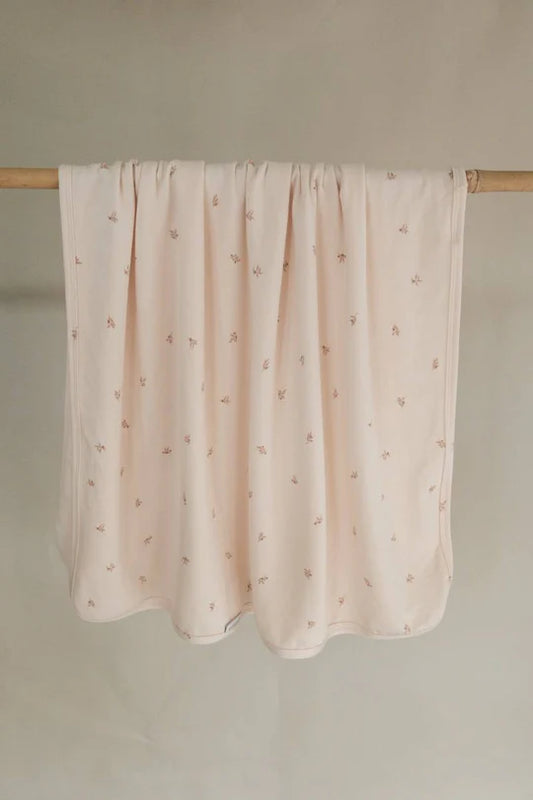 Decke clinica Neugeborene 75x100 Pure, OLIVES Bambus