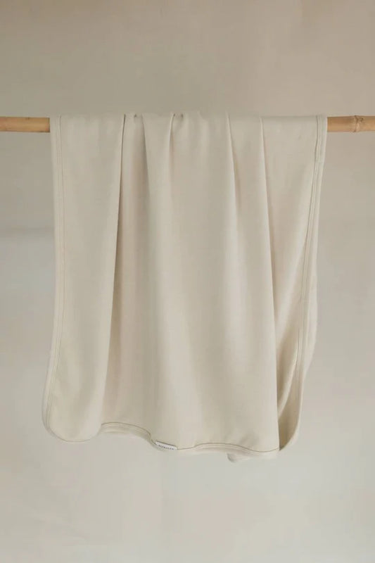 Decke clinica Neugeborene 75x100 Pure, Light Khaki Bambus