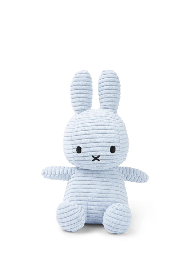 Miffy ECO Corduroy Ice Blue 23 cm