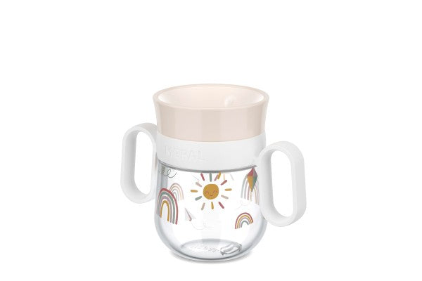 360° Trinklernbecher Mepal 200 ml sunshine & rainbow