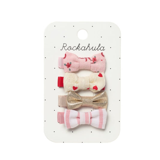 Cutesy Mini Bow Clip Set