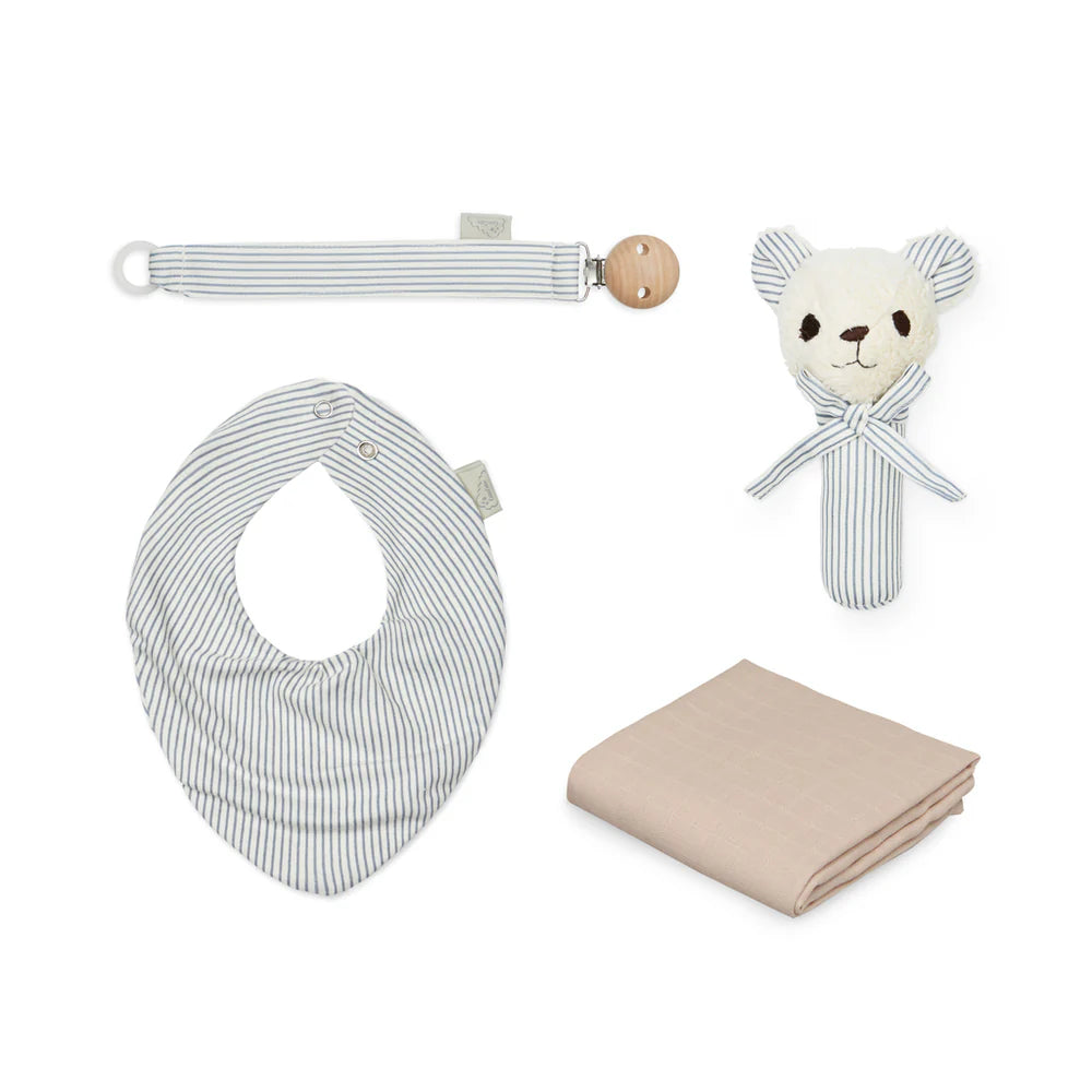 Camcam Baby Essentials Geschenkbox - Classic Stripes Blue