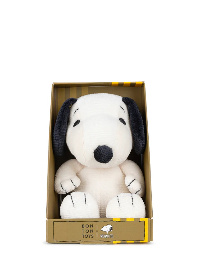 Snoopy Mini Corduroy Cream in giftbox