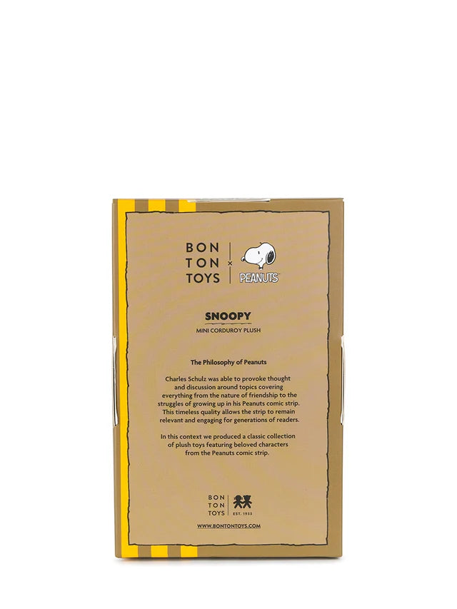 Snoopy Mini Corduroy Cream in giftbox