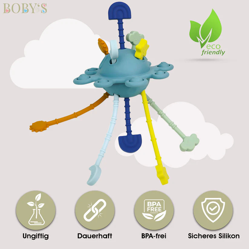 BOBY´S  Activity Greifball Baby-Spielzeug Rot