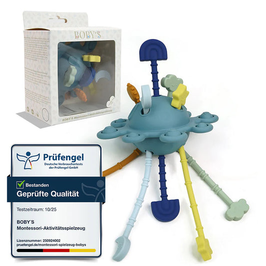 BOBY´S  Activity Greifball Baby-Spielzeug Blau