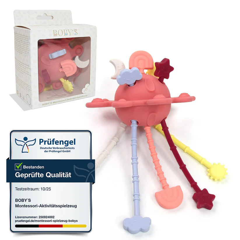 BOBY´S  Activity Greifball Baby-Spielzeug Rot