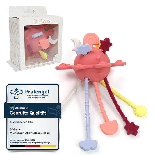 BOBY´S  Activity Greifball Baby-Spielzeug Rot