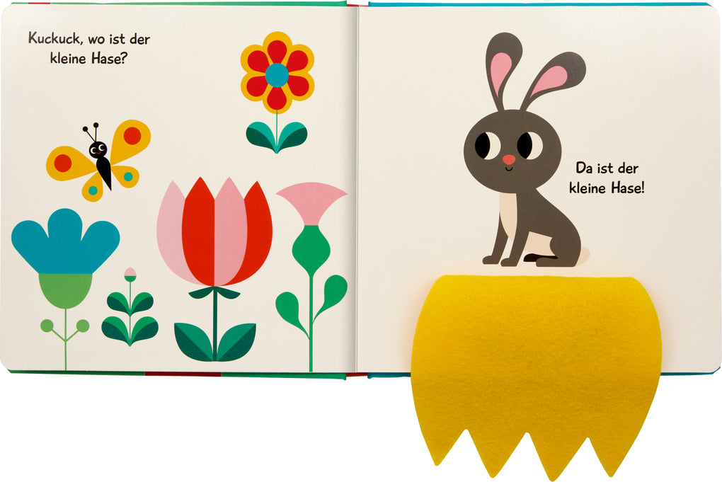 Mein Filz-Fühlbuch: Kuckuck, kleiner Fuchs