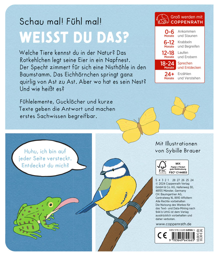 Mein Fühlwörterbuch In der Natur