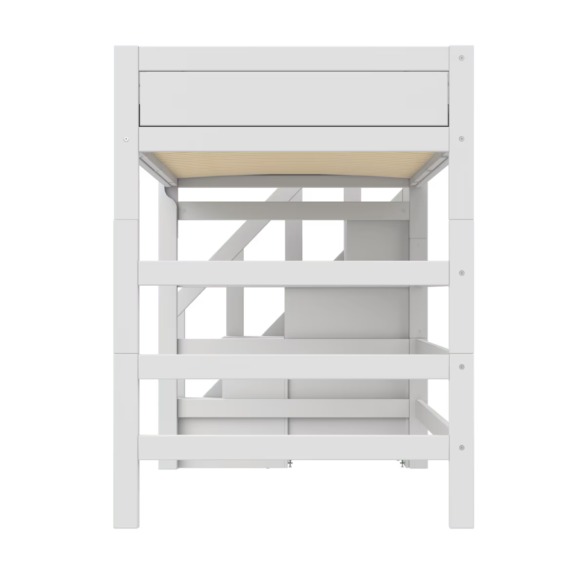 Original Hochbett mit Treppe 120cm