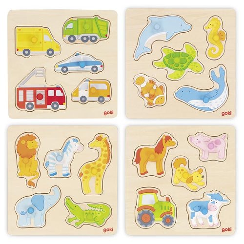 Steckpuzzle Motive sortiert