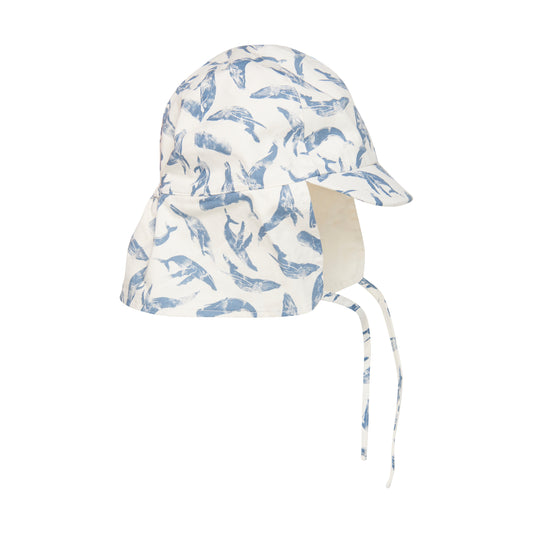 Sommerhut wendbar Wal