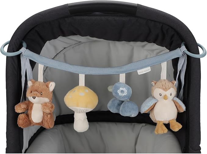 Kinderwagenkette- Blau - Forest Friends