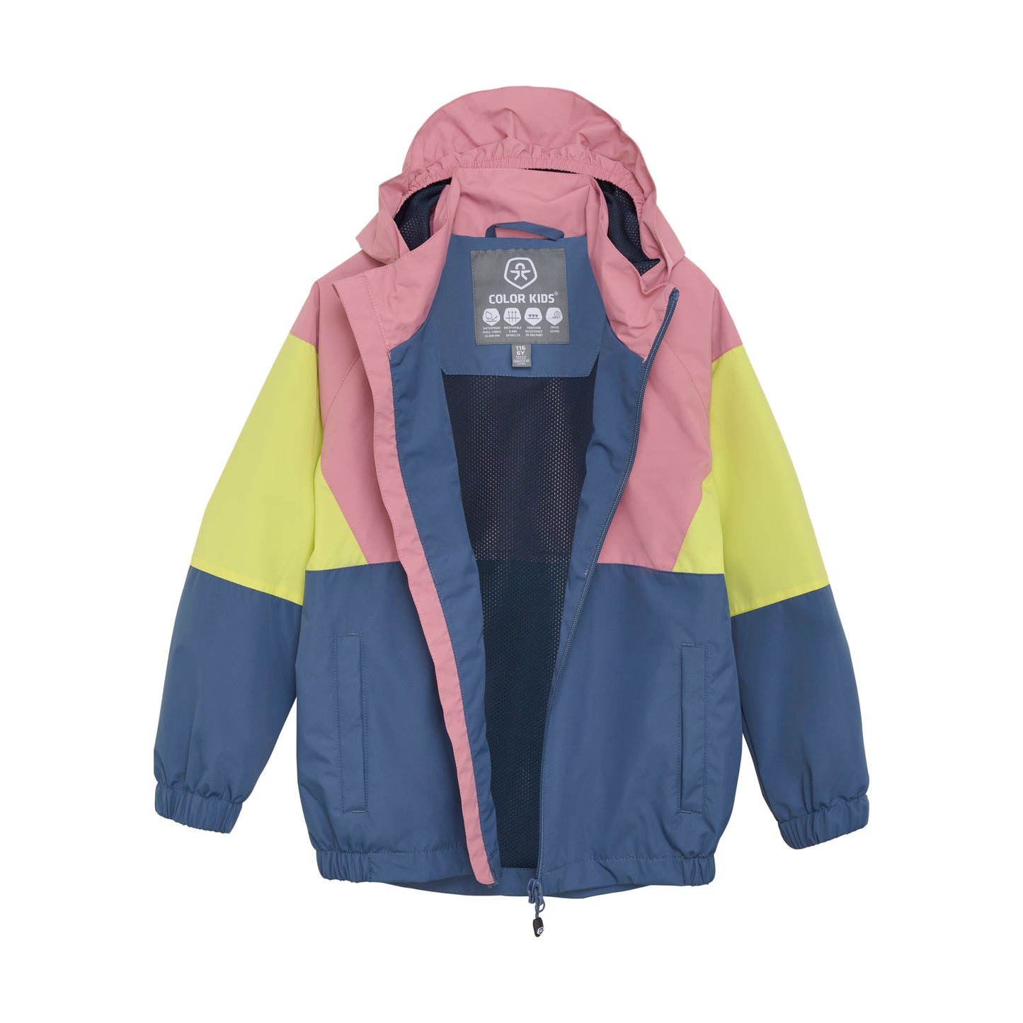 Color Kids Regenjacke Colorblok 2 Farben