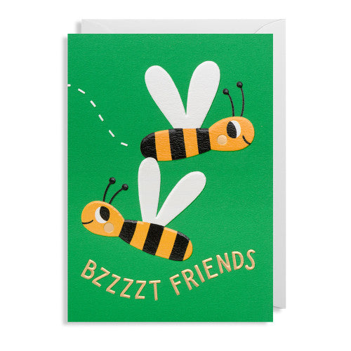 Bzzzzt Friends Grußkarte