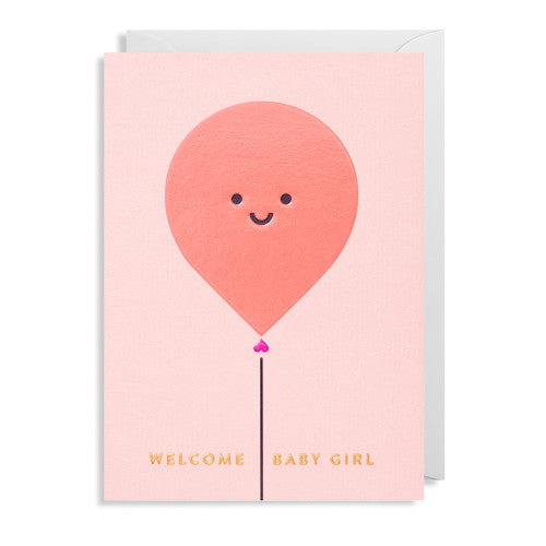 Welcome Baby/ Girl Grußkarte