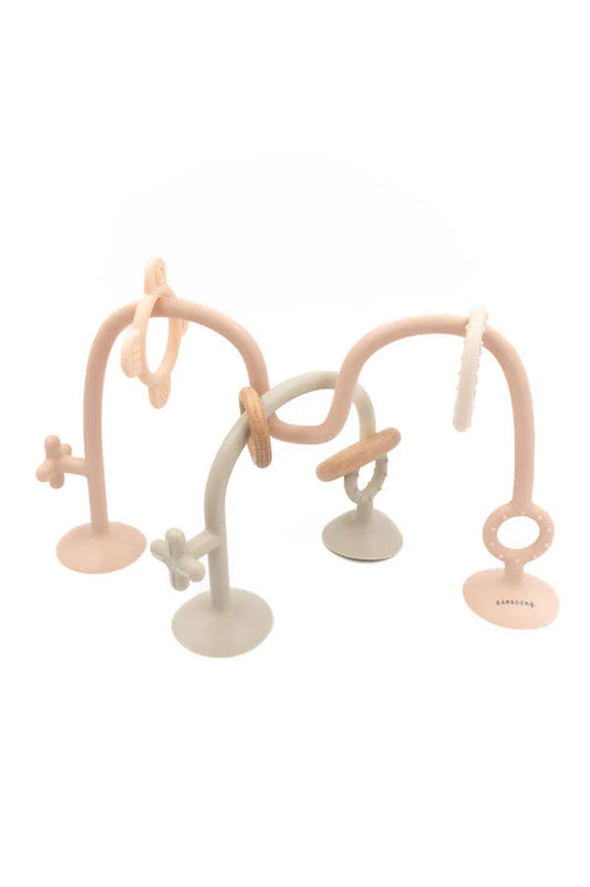 Spielzeug mit Saugnäpfen - Soft Pink
