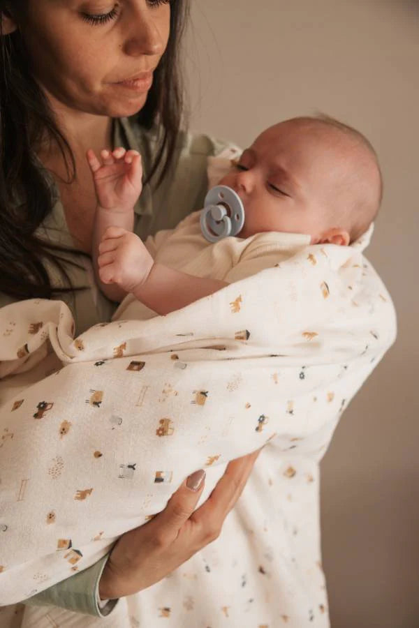 Bamboom Swaddle XL einzeln - 120x120cm - THE FARM