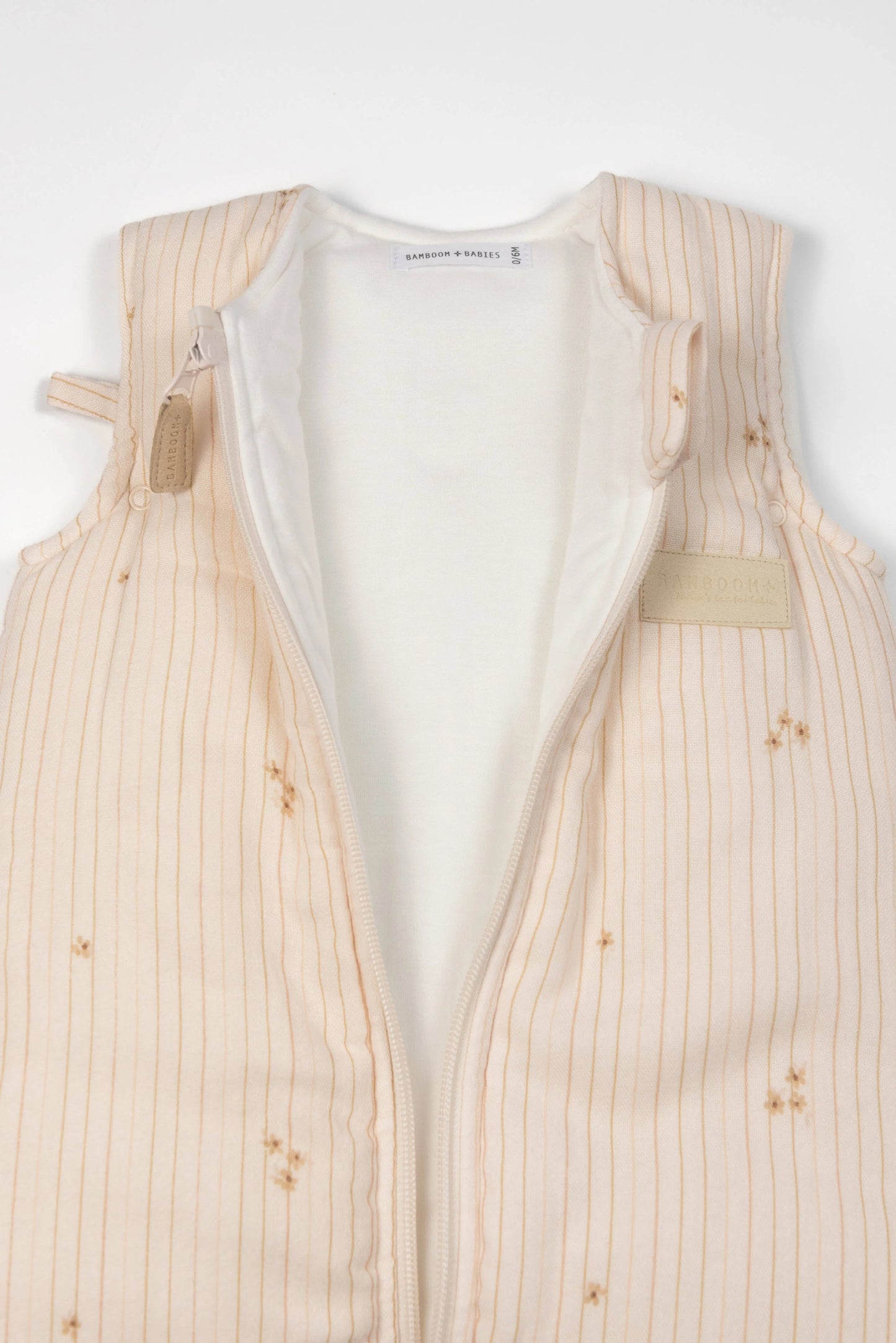 Baby-Schlafsack 0-6M - TOG 2.2 - FLOWERS STRIPE