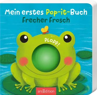 Mein erstes Pop-it-Buch – Frecher Frosch