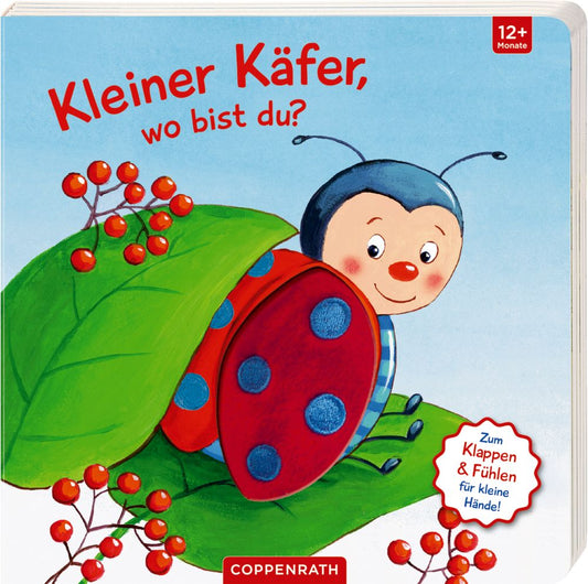 Mein 1. Guckloch-Fühlbuch: Kl. Käfer, wo bist du?