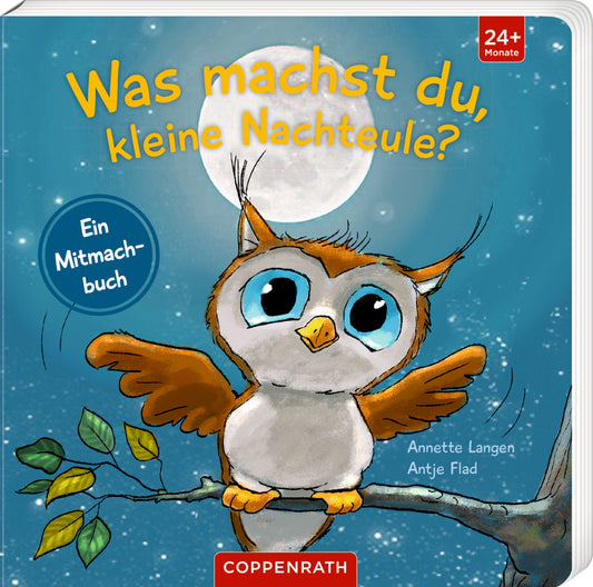 Was machst du, kleine Nachteule? - Ein Mitmachbuch