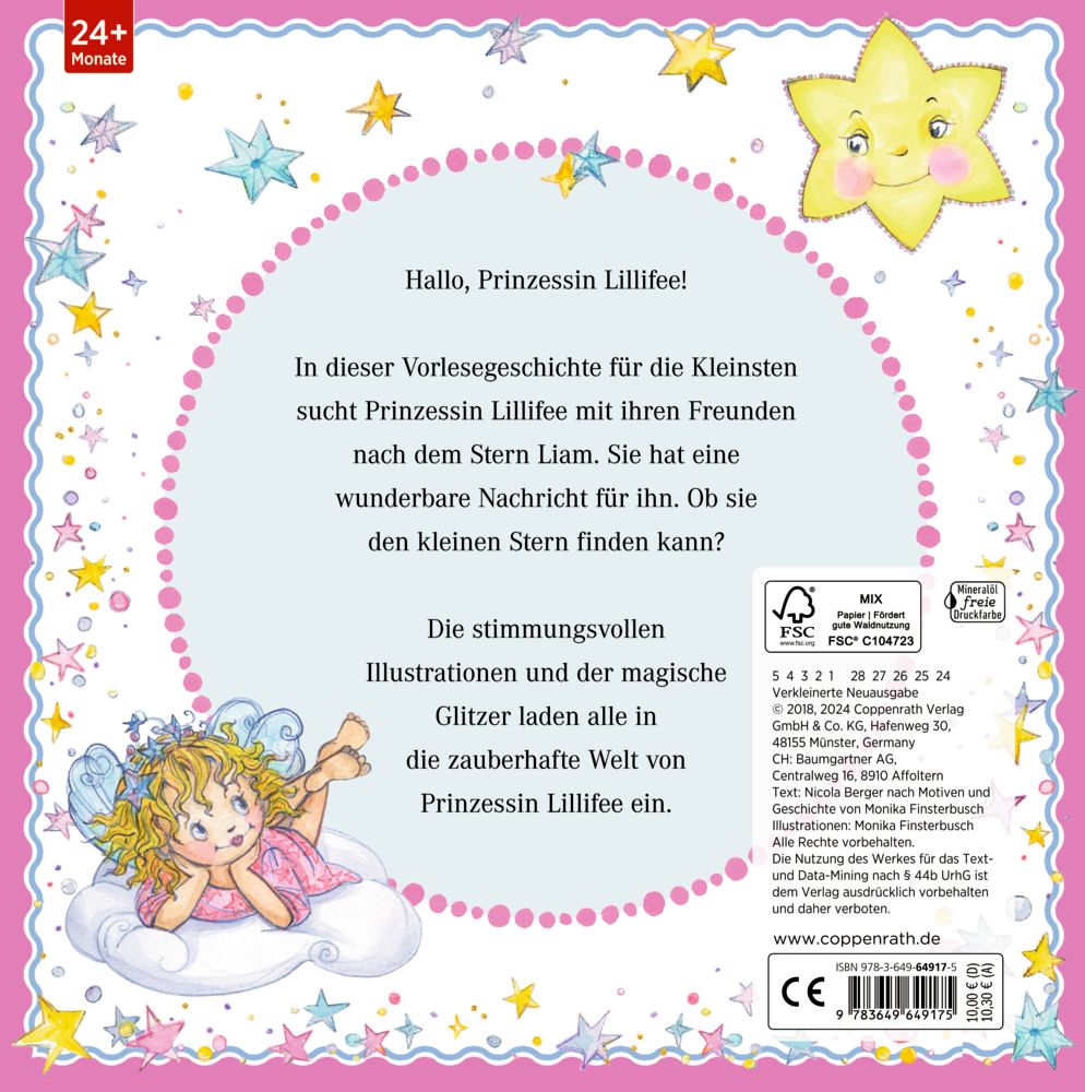 Prinzessin Lillifee sucht den kleinen Stern (Pappbilderbuch)