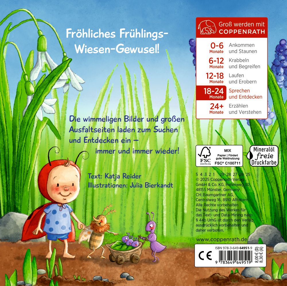 Kribbelkrabbel! Mein Wiesen-Wimmelbuch