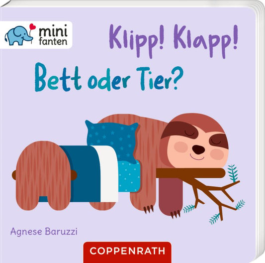 minifanten 45: Klipp! Klapp! Bett oder Tier?
