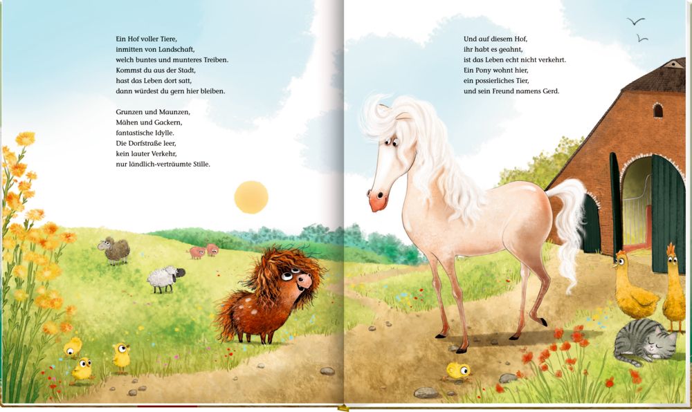 Ronny, das Pony (Bd.2) und Gerd, das Pferd, und Bente, die Ente