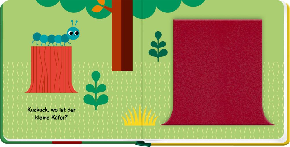 Mein Filz-Fühlbuch: Kuckuck, kleine Biene