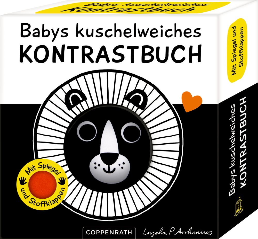 Babys kuschelweiches Kontrastbuch: Löwe (Fühlen&begreifen)