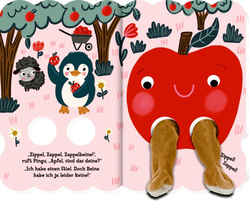 Sind das deine Zappelbeine? Pinguin