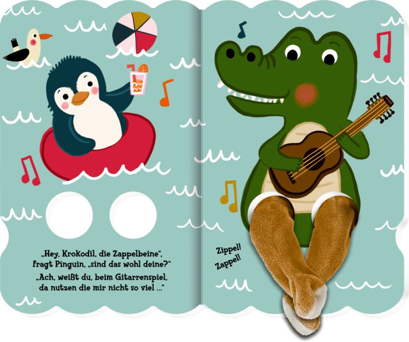 Sind das deine Zappelbeine? Pinguin