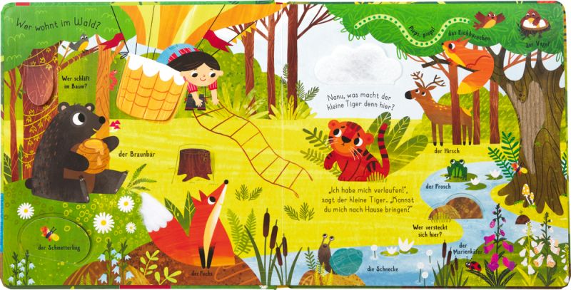 Komm, entdecke die Tiere!