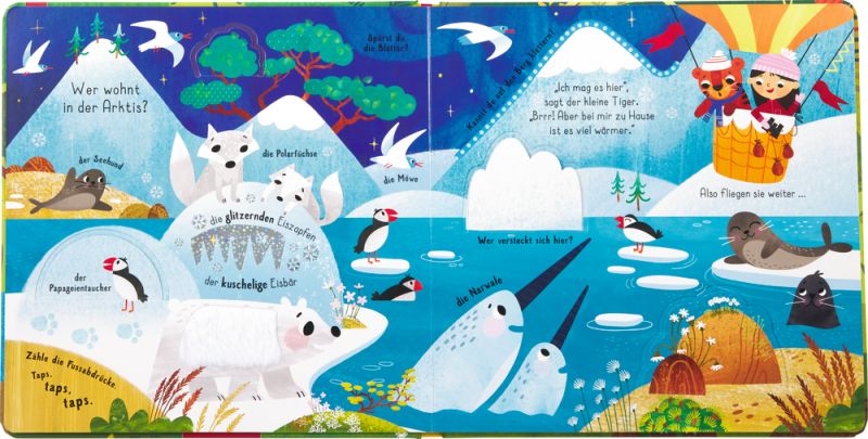 Komm, entdecke die Tiere!