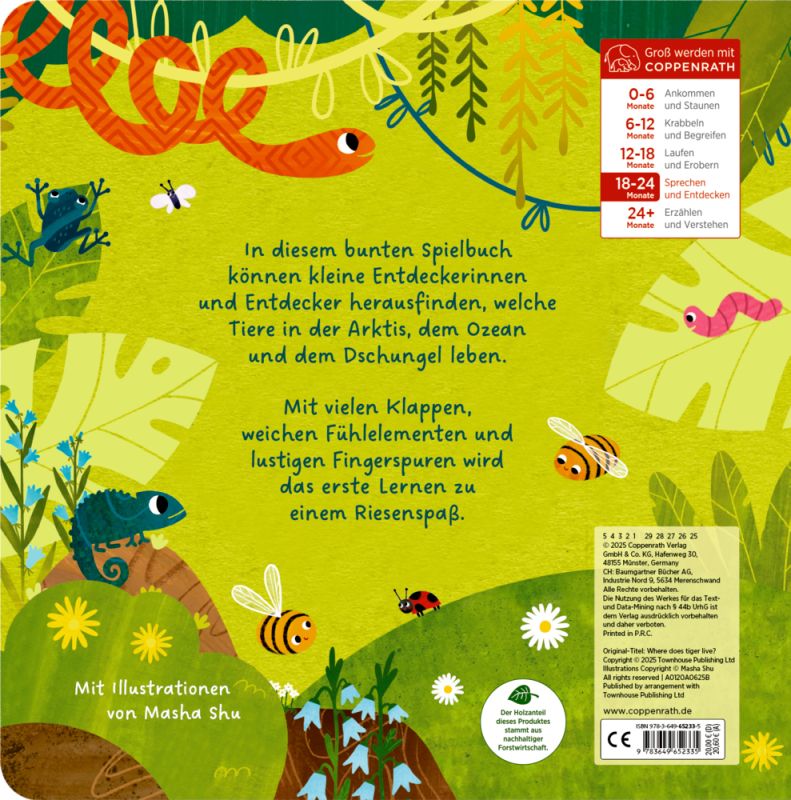 Komm, entdecke die Tiere!