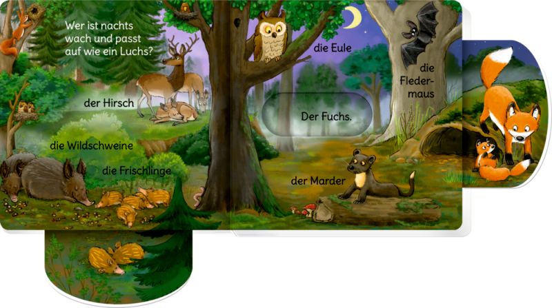 minifanten 48: Schieb mal, sag mal! Wer lebt im Wald?