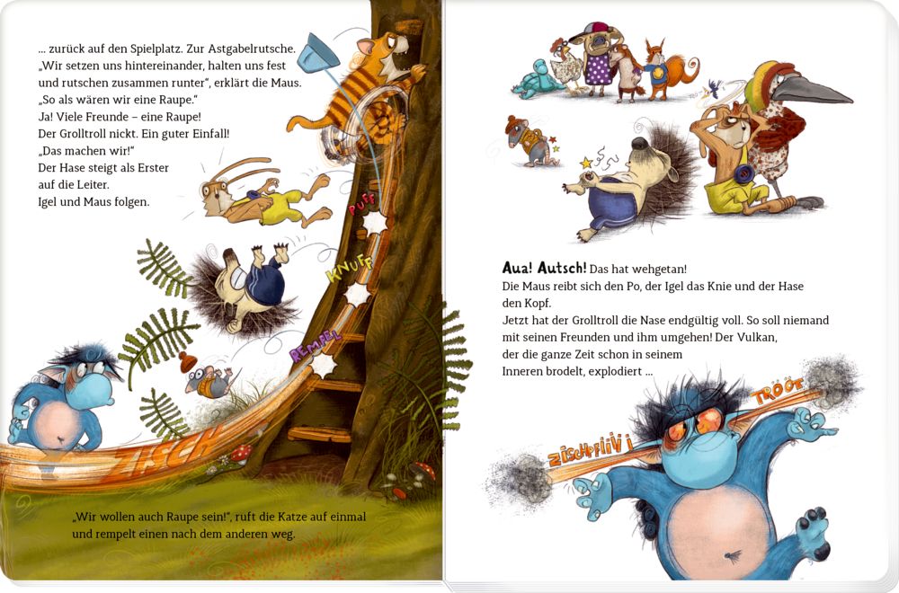 Der Grolltroll ... jetzt reicht's! (Pappe Bd.6)