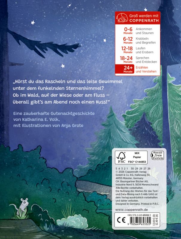 Weit und breit ist Gutenachtkusszeit