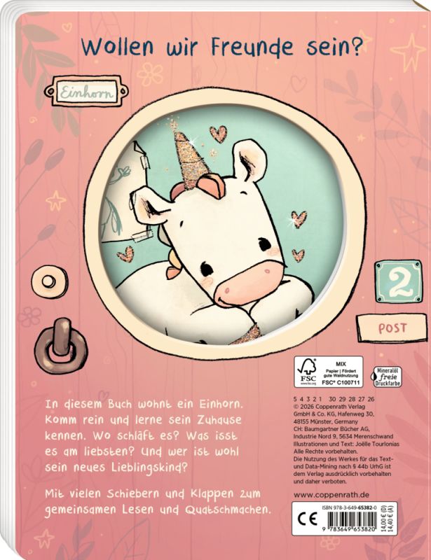 Ding, dong! Komm rein! - Mein Einhorn (J. Tourlonias)